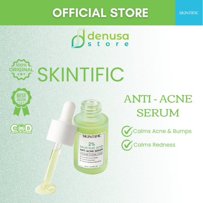 SKINTIFIC 2% Salicylic Acid Anti Acne Serum 20ml