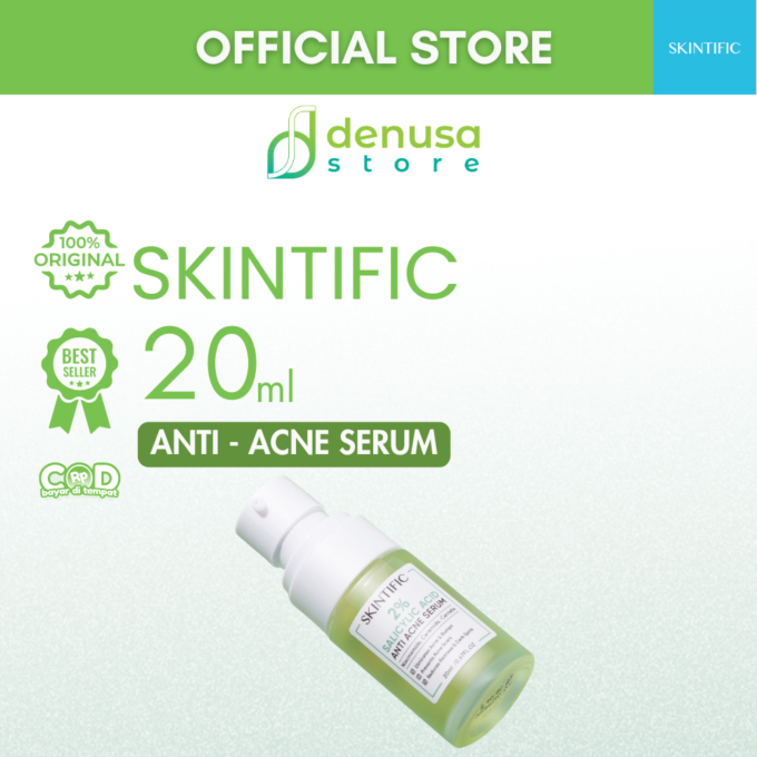 SKINTIFIC 2% Salicylic Acid Anti Acne Serum 20ml