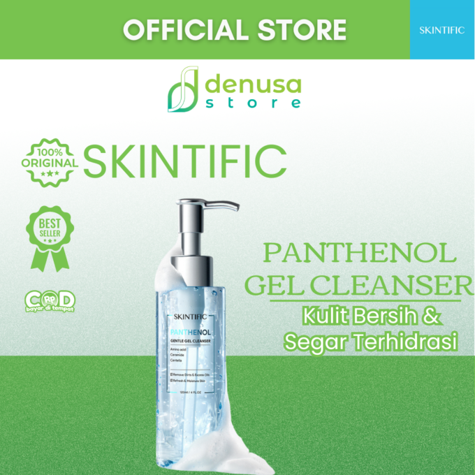 SKINTIFIC Panthenol Gentle Gel Cleanser 120ml