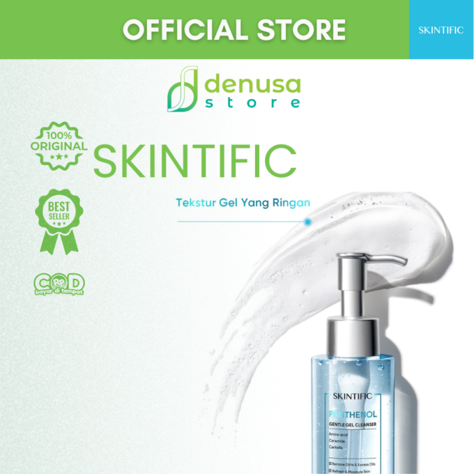 SKINTIFIC Panthenol Gentle Gel Cleanser 120ml