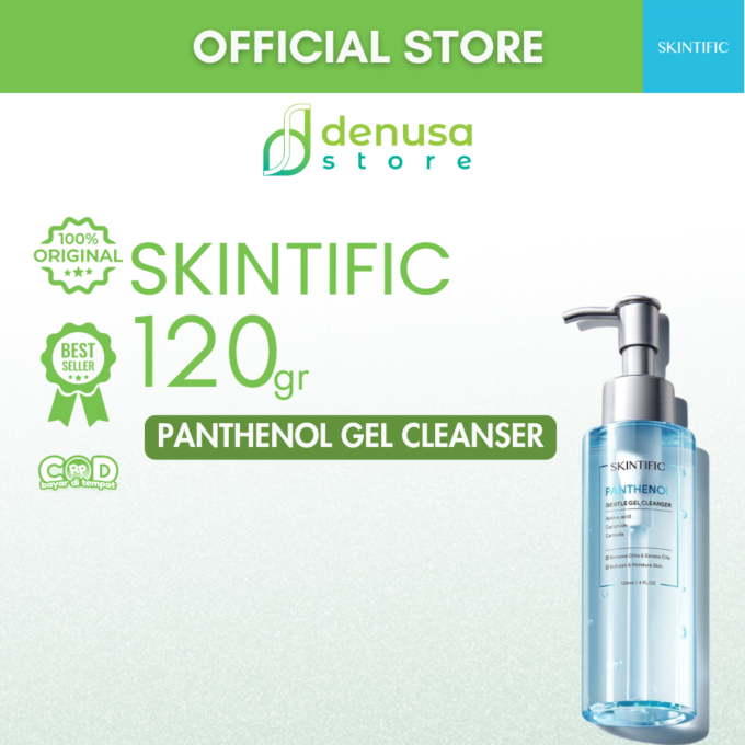 SKINTIFIC Panthenol Gentle Gel Cleanser 120ml