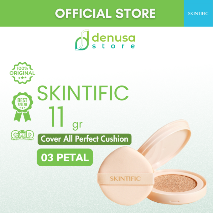 SKINTIFIC Cover All Perfect Cushion Recharge Refill 03 Petal 11gr