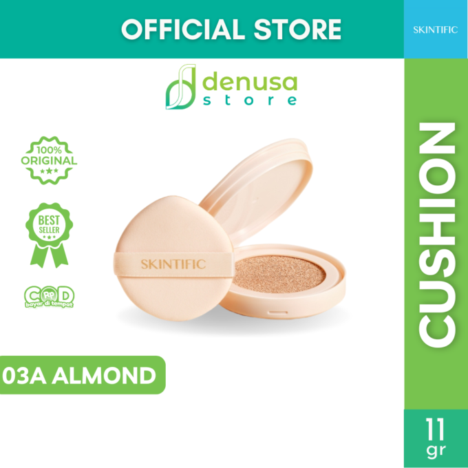 SKINTIFIC Cover All Perfect Cushion Recharge Refill 03A Almond 11gr