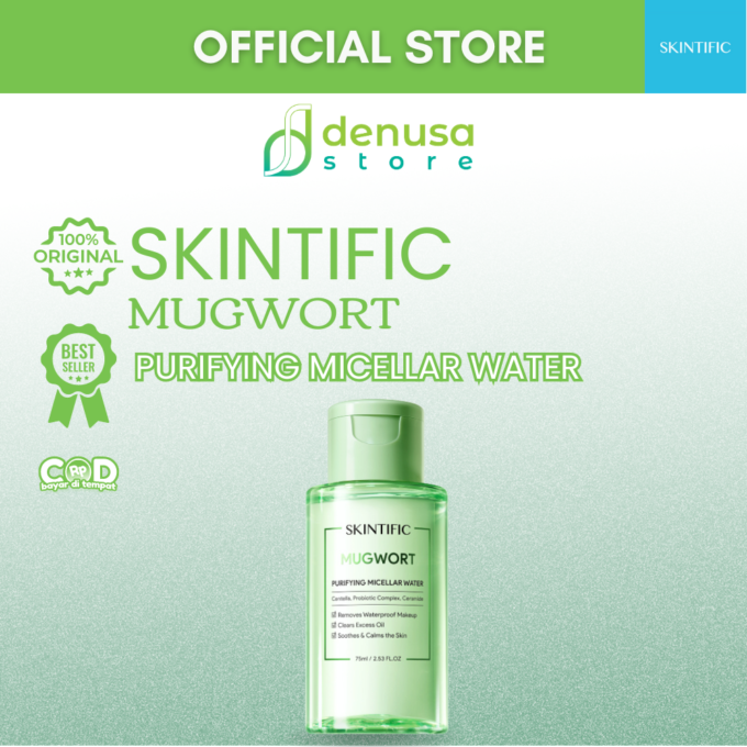 SKINTIFIC Mugwort Purifying Micellar Water 75ml