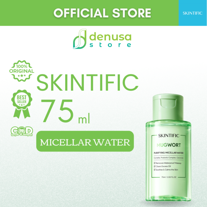 SKINTIFIC Mugwort Purifying Micellar Water 75ml