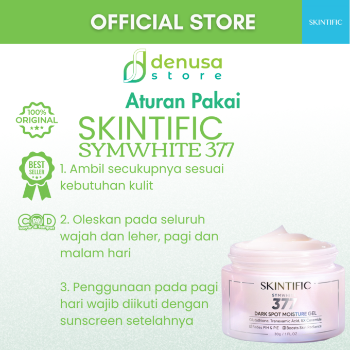 SKINTIFIC Symwhite 377 Dark Spot Moisture Gel 30gr