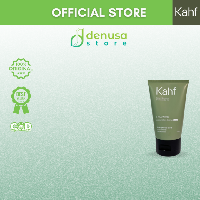 KAHF Face Wash Acne and Pore Cleanse Scrub 100ml