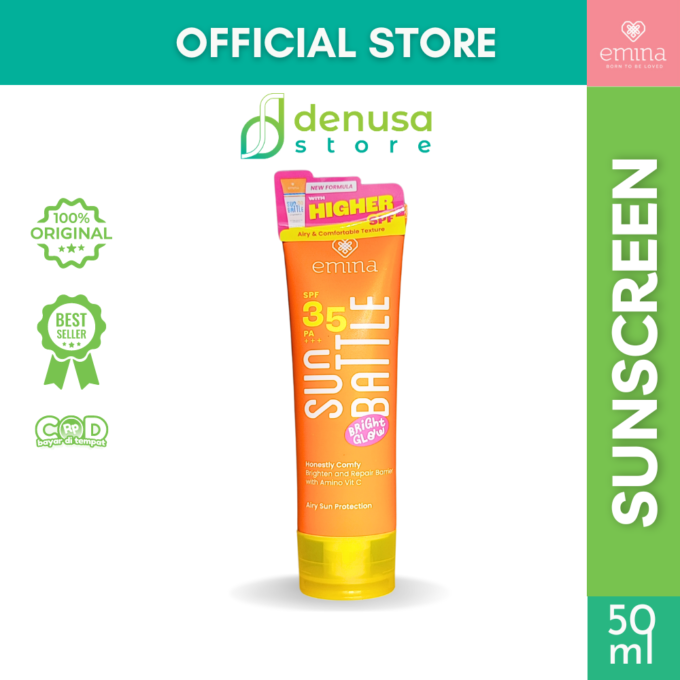 Emina Sun Battle Bright Glow SPF 35 PA+++ 50 ml