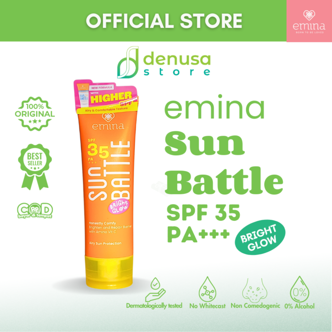 Emina Sun Battle Bright Glow SPF 35 PA+++ 50 ml