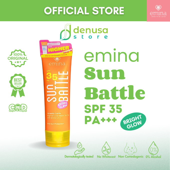 Emina Sun Battle Bright Glow SPF 35 PA+++ 50 ml