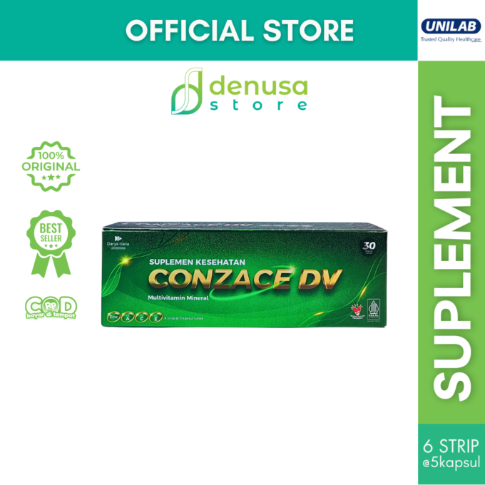 Conzace DV Multivitamin Mineral 1 kotak 30 kapsul lunak