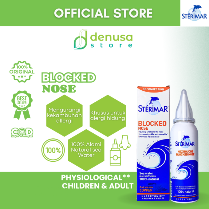 Sterimar Blocked Nose 100ml