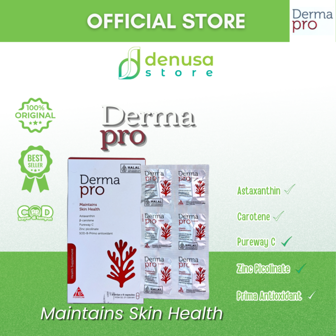 Derma Pro Maintains Skin Health 1 Kotak 5 Strip 6 Kapsul