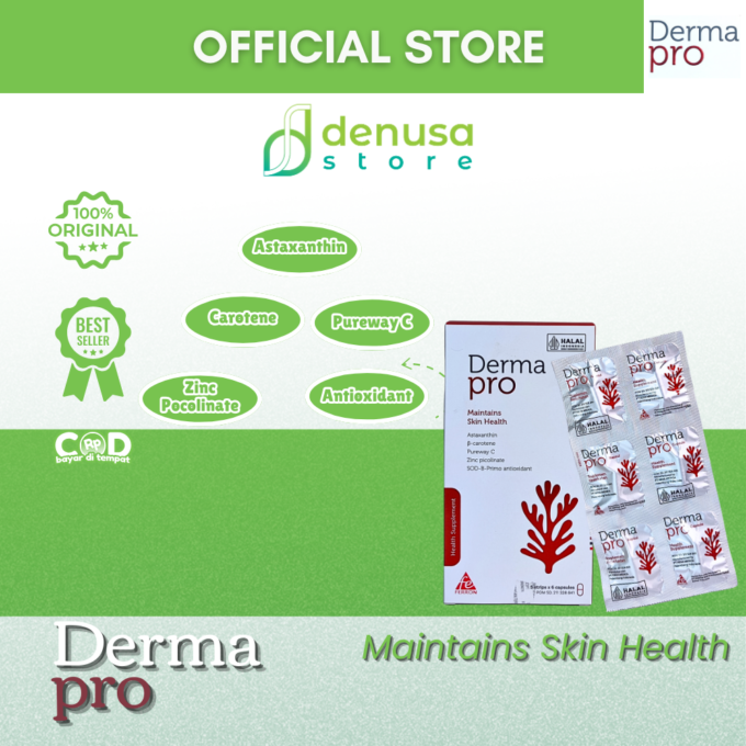 Derma Pro Maintains Skin Health 1 Kotak 5 Strip 6 Kapsul