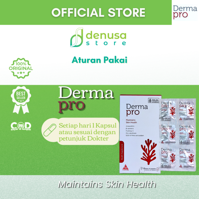 Derma Pro Maintains Skin Health 1 Kotak 5 Strip 6 Kapsul