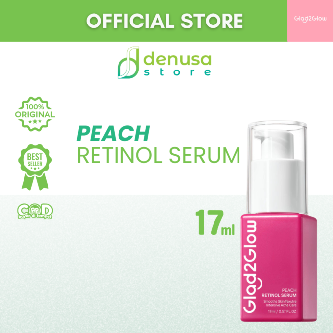 Glad2Glow Peach Retinol Serum 17ml