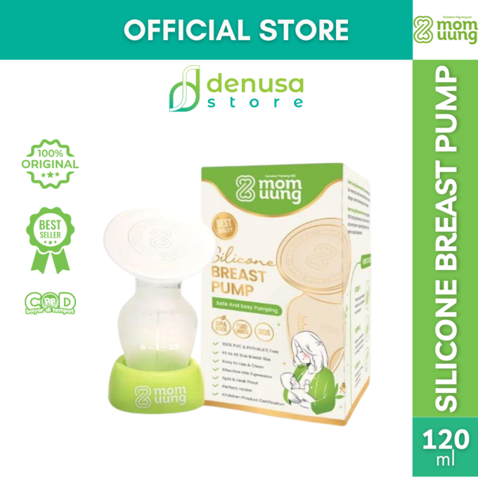 Mom Uung Silicone Breast Pump 120 ml