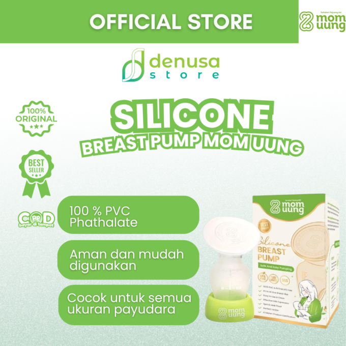 Mom Uung Silicone Breast Pump 120 ml