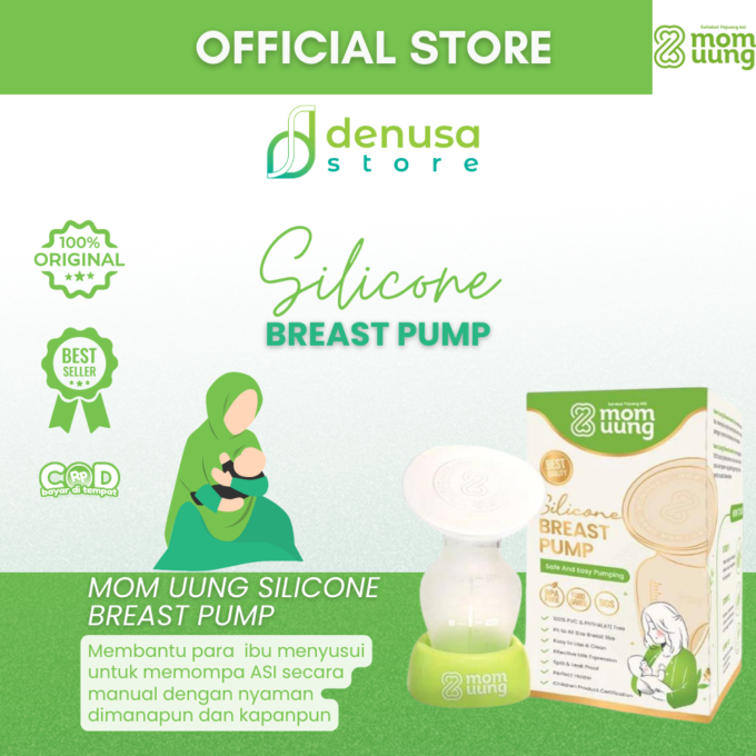 Mom Uung Silicone Breast Pump 120 ml