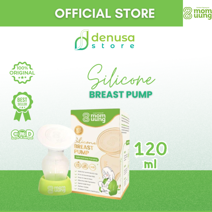 Mom Uung Silicone Breast Pump 120 ml