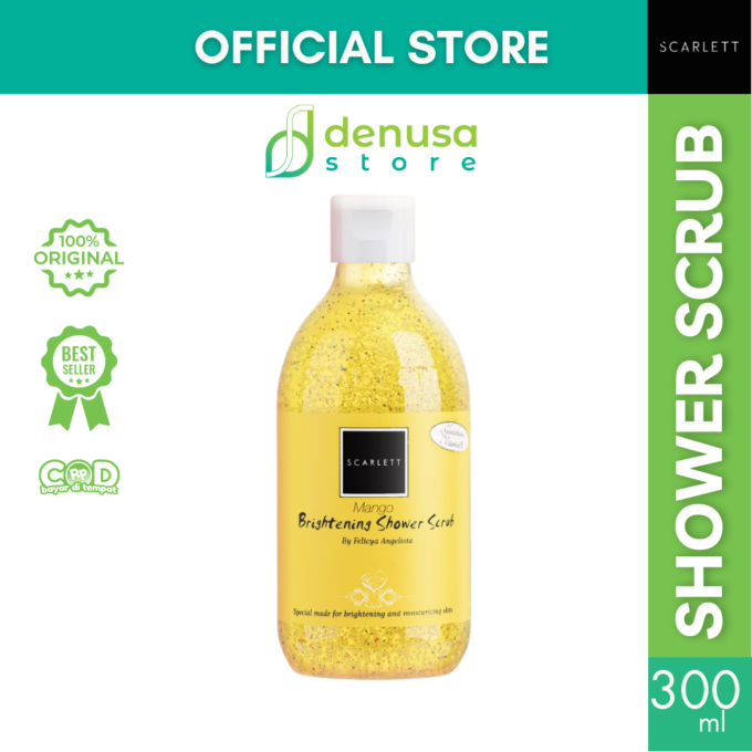 SCARLETT Brightening Shower Scrub Mango 300ml