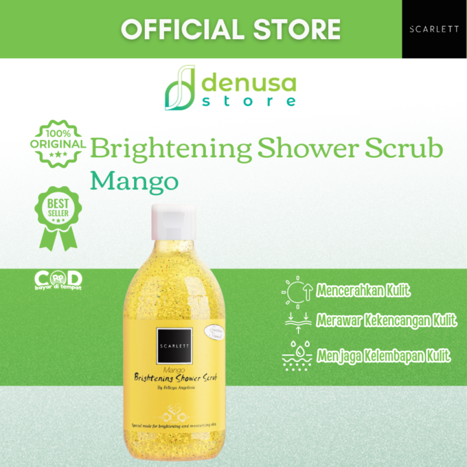 SCARLETT Brightening Shower Scrub Mango 300ml