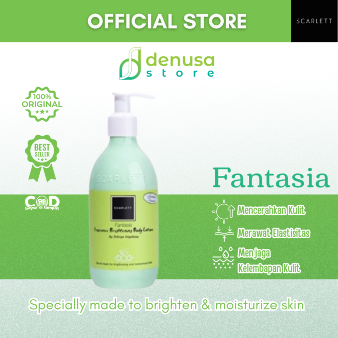 SCARLETT Fragrance Brightening Body Lotion Fantasia 300ml