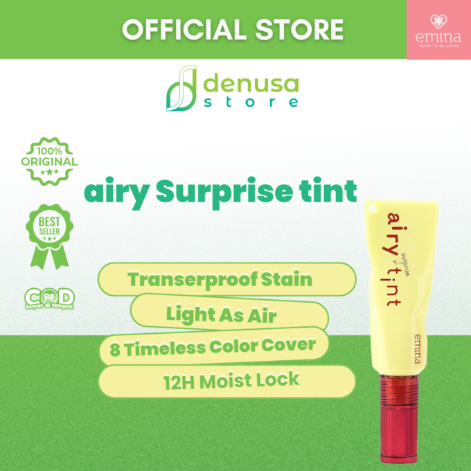 Emina Airy Surprise Tint 01 Y2K GAL 3 g