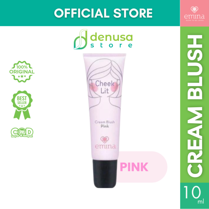 Emina Cheek Lit Cream Blush Pink 10 ml