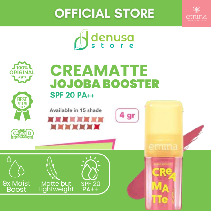 Emina Creamatte SPF20 PA++ Pk22 Mauvelous 4 g