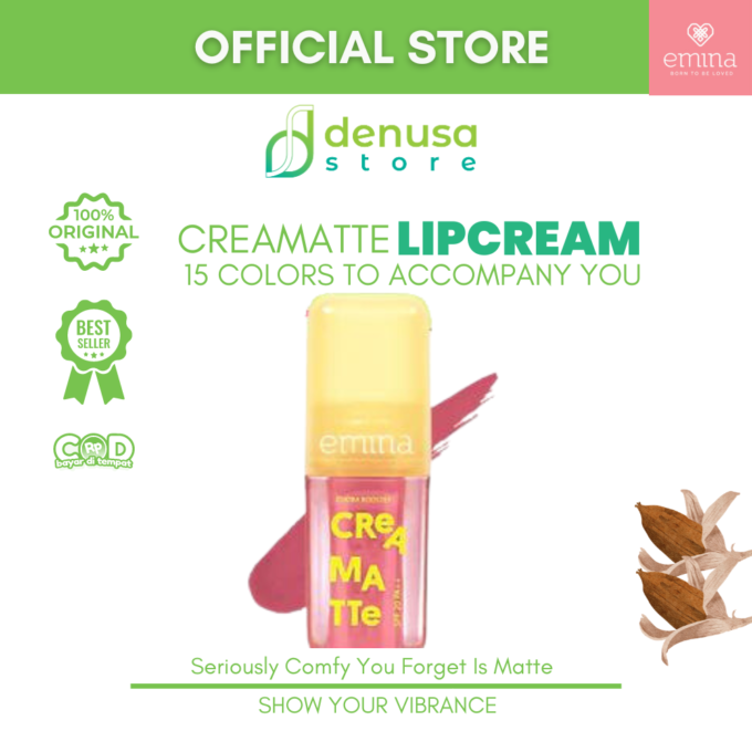 Emina Creamatte SPF20 PA++ Pk22 Mauvelous 4 g