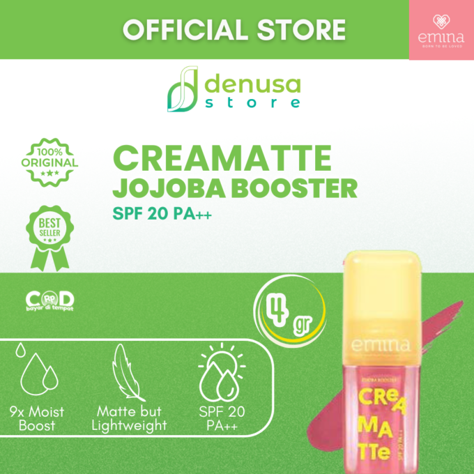 Emina Creamatte SPF20 PA++ Pk22 Mauvelous 4 g