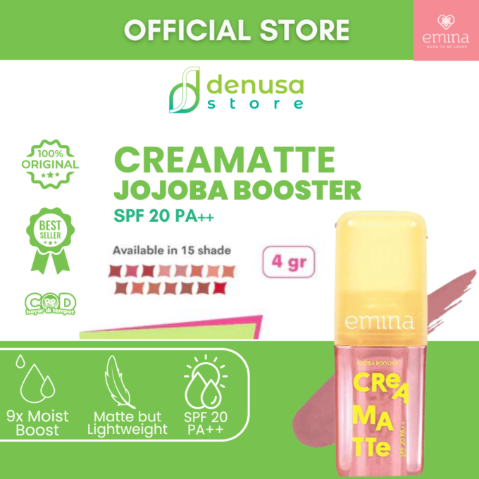 Emina Creamatte SPF20 PA++ Pk12 Pumpkin Spice 4 g