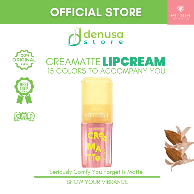 Emina Creamatte SPF20 PA++ Pk12 Pumpkin Spice 4 g