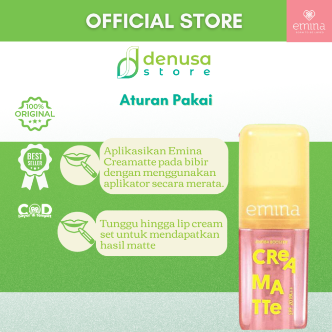 Emina Creamatte SPF20 PA++ Pk12 Pumpkin Spice 4 g