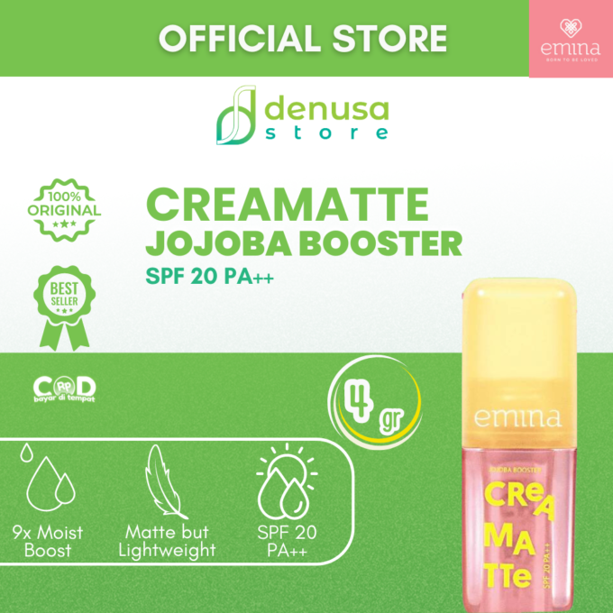 Emina Creamatte SPF20 PA++ Pk12 Pumpkin Spice 4 g