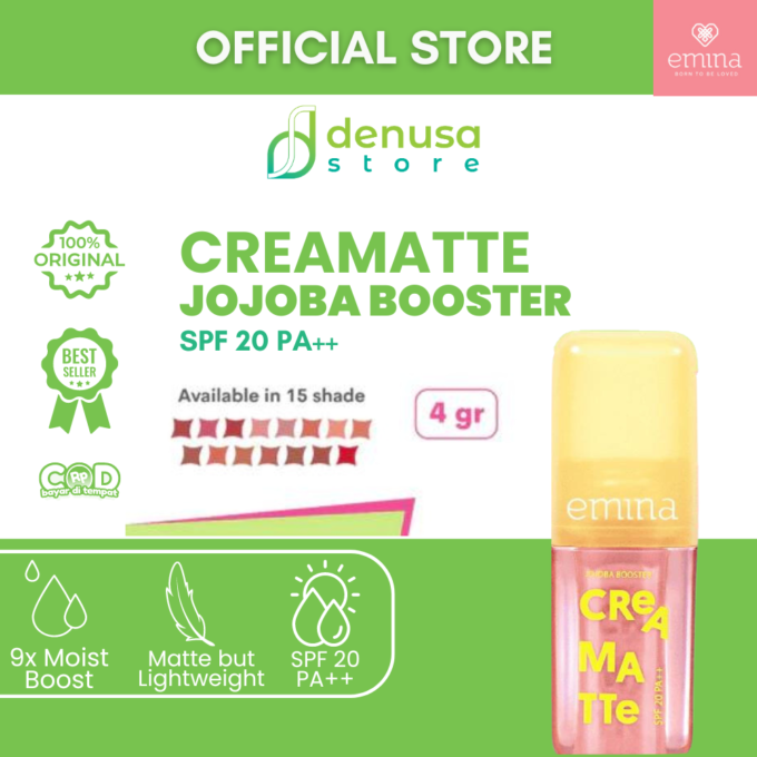 Emina Creamatte SPF20 PA++ Pk11 Baby Fox 4 g