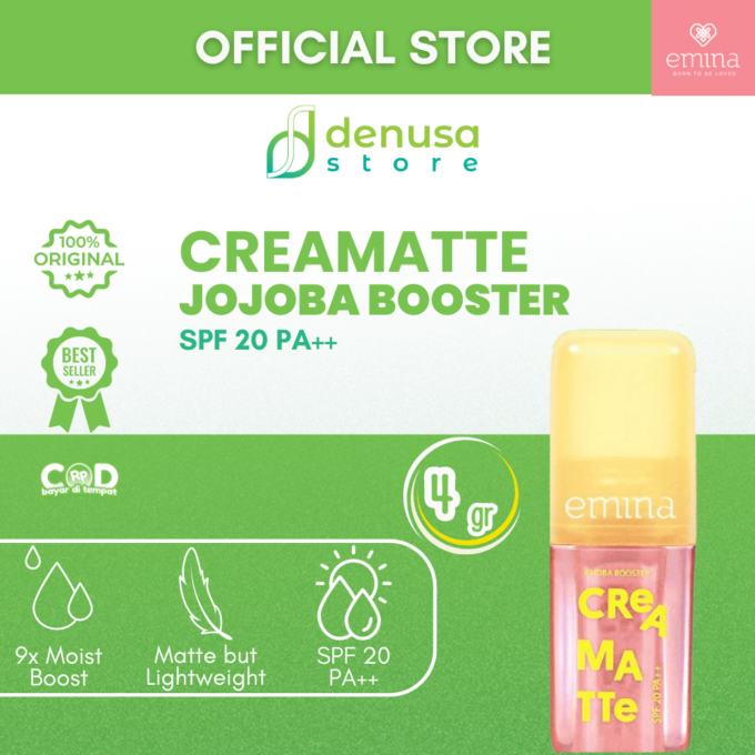 Emina Creamatte SPF20 PA++ Pk11 Baby Fox 4 g