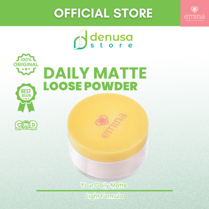 Emina Daily Matte Loose Powder 01 Light Beige 20 g