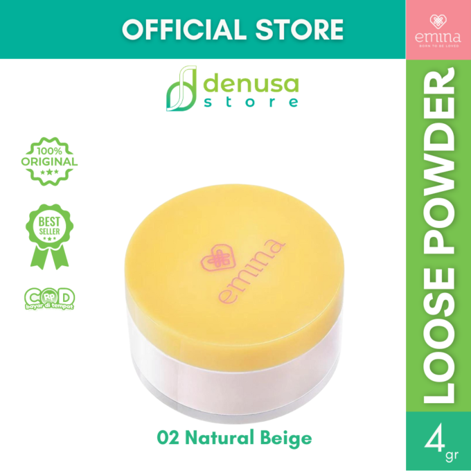 Emina Daily Matte Loose Powder 02 Natural Beige 20 g