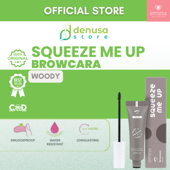 Emina Squeeze Me Up Browcara Woody 8 g