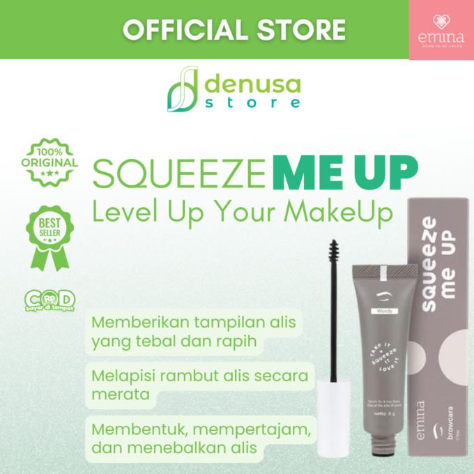 Emina Squeeze Me Up Browcara Clear 8 g