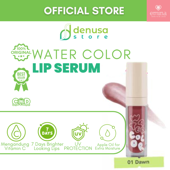 Emina Water Color Lip Serum 01 Dawn 2 g