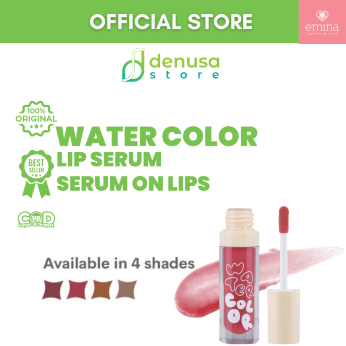 Emina Water Color Lip Serum 02 Mist 2 g