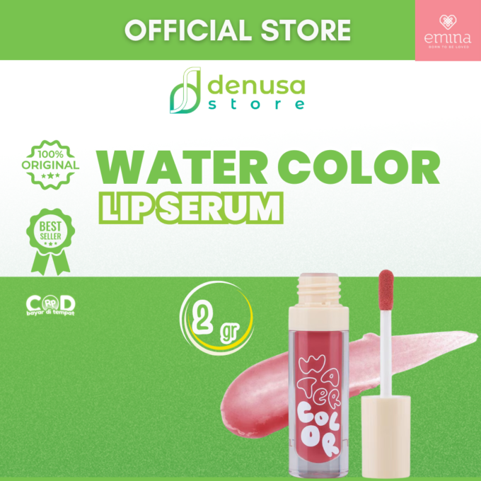 Emina Water Color Lip Serum 02 Mist 2 g