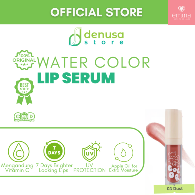 Emina Water Color Lip Serum 03 Dusk 2 g