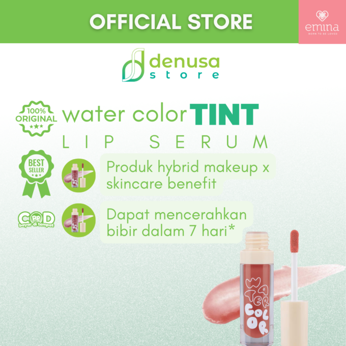 Emina Water Color Lip Serum 03 Dusk 2 g