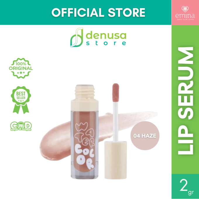 Emina Water Color Lip Serum 04 Haze 2 g