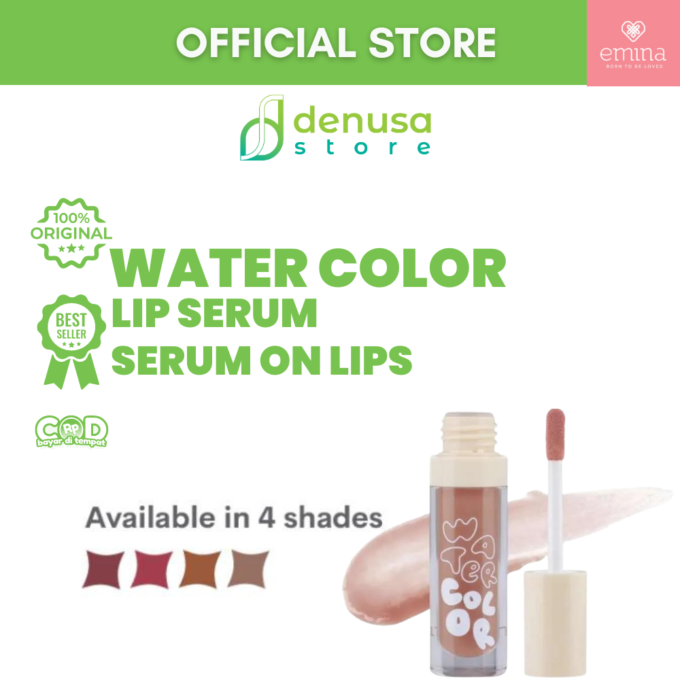 Emina Water Color Lip Serum 04 Haze 2 g