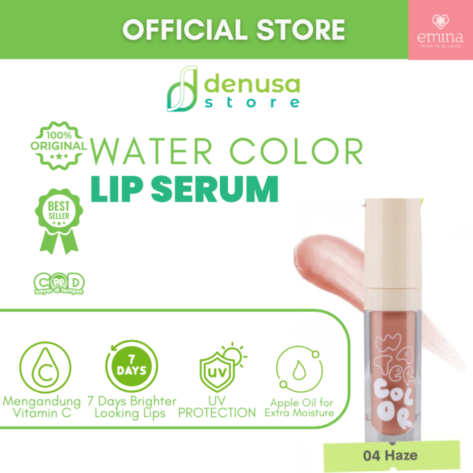 Emina Water Color Lip Serum 04 Haze 2 g